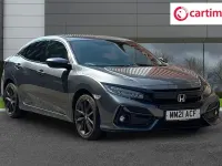 Used Honda Civic SR 126 HP (92 kW) 2021 Grey Hatchback