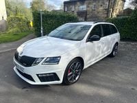 Used Skoda Octavia vRS 2020 White Estate