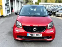 Used Smart ForFour Passion 71 HP (52 kW) 2015 Red Hatchback