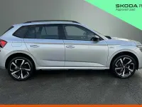 Used Skoda Kamiq Monte Carlo 110 HP (80 kW) 2025 Brilliant silver metallic SUV