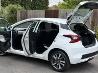 Used Nissan Micra Acenta 71 HP (52 kW) 2018 White Hatchback