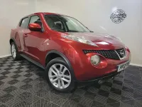 Used Nissan Juke Acenta Premium 110 HP (80 kW) 2012 Red SUV