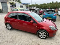 Used Ford Fiesta Zetec 2008 Red Hatchback