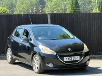 Used Peugeot 208 Active 68 HP (50 kW) 2013 Black Hatchback