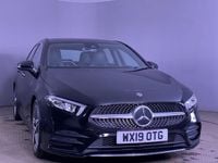 Used Mercedes A190 AMG line 2019 Black Hatchback