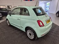 Used Fiat 500 Lounge 69 HP (50 kW) 2016 Green Hatchback