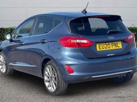 Used Ford Fiesta Vignale 125 HP (91 kW) 2020 Blue Hatchback