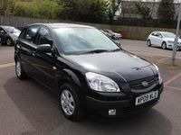 Used Kia Rio 2009 Black Hatchback