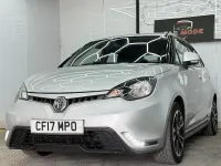 Used MG MG3 106 HP (77 kW) 2017 Silver Hatchback