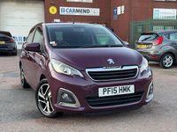 Used Peugeot 108 Allure 82 HP (60 kW) 2015 Mauve/purple Hatchback
