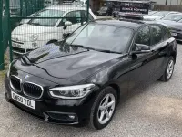 Begagnad BMW 116 116 HK (85 kW) 2019 Svart Halvkombi
