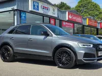 Used Audi Q3 Black Edition 150 HP (110 kW) 2018 Grey SUV