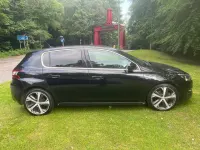 Used Peugeot 308 GT-line 150 HP (110 kW) 2017 Black Hatchback