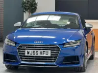 Used Audi TTS Advanced 305 HP (224 kW) 2016 Blue Coupe