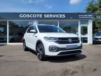 Used VW T-Cross R-line 2019 White SUV