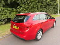 Used Kia Ceed 128 HP (94 kW) 2013 Red Hatchback