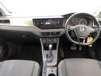 used VW Polo HATCHBACK 1.0 TSI 95 SE 5dr DSG [Bluetooth Telephone preparation,Electic windows,Multifunction leather steering wheel]