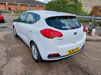 Used Kia Ceed 2015 White Hatchback