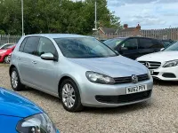 Used VW Golf VII Match 105 HP (77 kW) 2012 Silver Hatchback