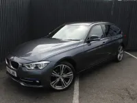 Usado BMW 320 Sport Line 2016 Gris Familiar
