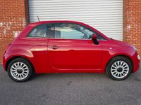 Used Fiat 500 Lounge 69 HP (50 kW) 2015 Red Hatchback