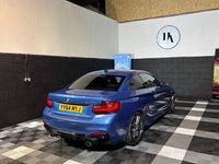 Used BMW M235 Luxury Line 326 HP (239 kW) 2014 Blue Coupe