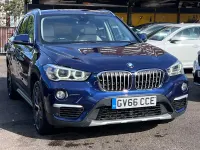 Used BMW X1 xLine 192 HP (141 kW) 2016 Blue SUV