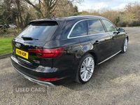 Used Audi A4 S-Line 190 HP (139 kW) 2019 Black Estate