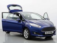Used Ford Fiesta Zetec 2014 Blue Hatchback