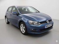 Used VW Golf VII Match 2015 Blue Hatchback