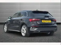 Used Audi A3 S-Line 150 HP (110 kW) 2022 Black Sedan