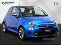 Used Fiat 500 Sport 70 HP (51 kW) 2021 Blue Hatchback