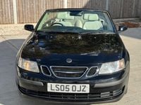 Used Saab 9-3 Cabriolet Linear 2005 Black Cabriolet