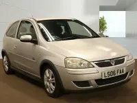 Used Vauxhall Corsa Active 80 HP (58 kW) 2006 Silver Hatchback