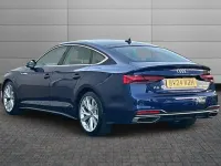 Used Audi A5 Sportback Sport 148 HP (108 kW) 2024 Navarra blue Hatchback
