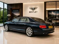 Used Bentley Flying Spur Mulliner 625 HP (459 kW) 2014 Blue Sedan