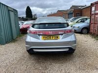 Used Honda Civic SE 2008 Silver Hatchback