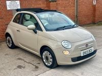 Used Fiat 500 2013 Beige Cabriolet