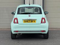Used Fiat 500 Lounge 69 HP (50 kW) 2017 Green Hatchback