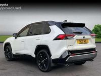 Used Toyota RAV4 Hybrid 222 HP (163 kW) 2021 White pearl bitone SUV