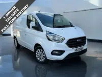Used Ford Transit Custom Limited 130 HP (95 kW) 2022 White Van