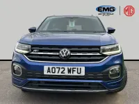 Used VW T-Cross R-line 110 HP (80 kW) 2022 Blue SUV