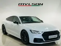 Usado Audi A7 Sportback Black Edition 245 CV (180 kW) 2021 Blanco Utilitario