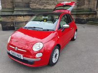 Used Fiat 500 Lounge 85 HP (62 kW) 2012 Red Hatchback