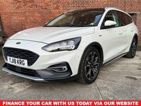 Used Ford Focus Active 125 HP (91 kW) 2018 White Estate