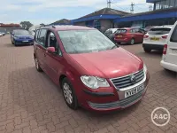 Used VW Touran S 105 HP (77 kW) 2009 Red MPV
