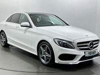 Used Mercedes C200 AMG Line Premium Plus 2017 White Sedan