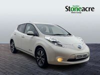 Used Nissan Leaf Tekna 80 kW (109 HP) 2014 White Hatchback