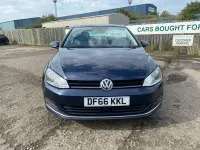 Used VW Golf VII GT 150 HP (110 kW) 2016 Blue Hatchback