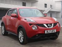 Used Nissan Juke N-Connecta 115 HP (84 kW) 2017 Red SUV